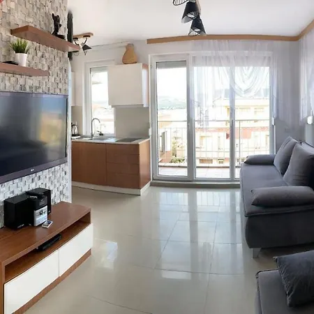 Golden View Przy Samym Morzu Plazy Lägenhet